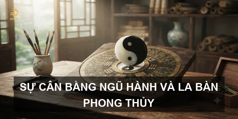Sự cân bằng ngũ hành và la bàn phong thủy