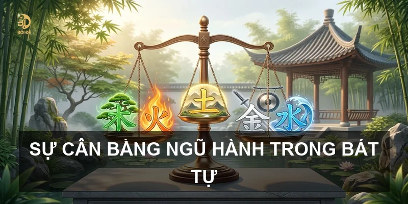 Sự cân bằng ngũ hành trong Bát tự
