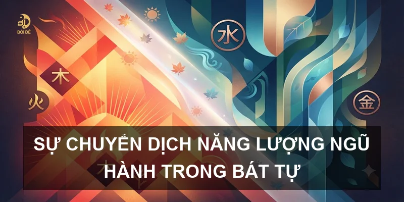 Sự chuyển dịch năng lượng Ngũ hành trong Bát tự