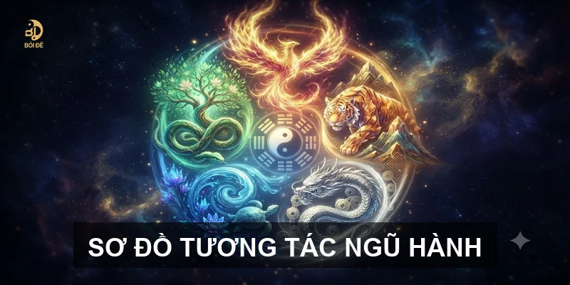 Sơ đồ tương tác ngũ hành