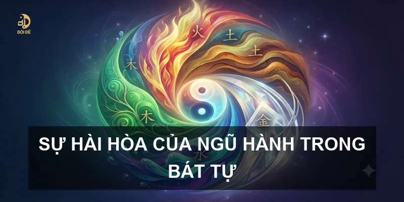 Sự hài hòa của ngũ hành trong bát tự