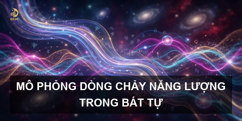 Mô phỏng dòng chảy năng lượng trong Bát tự