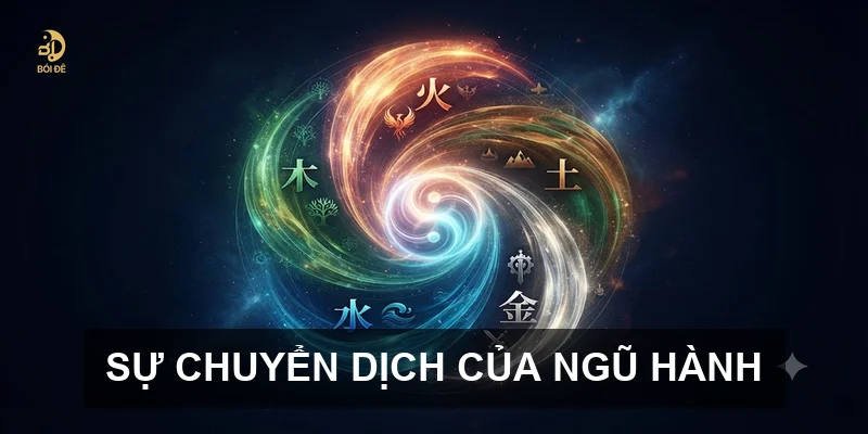 Sự chuyển dịch của ngũ hành