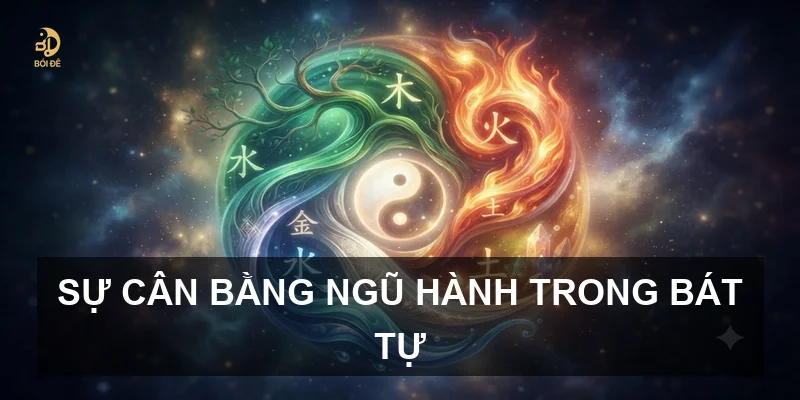 Sự cân bằng ngũ hành trong bát tự