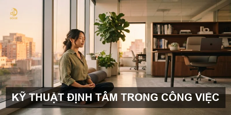 Kỹ thuật định tâm trong công việc