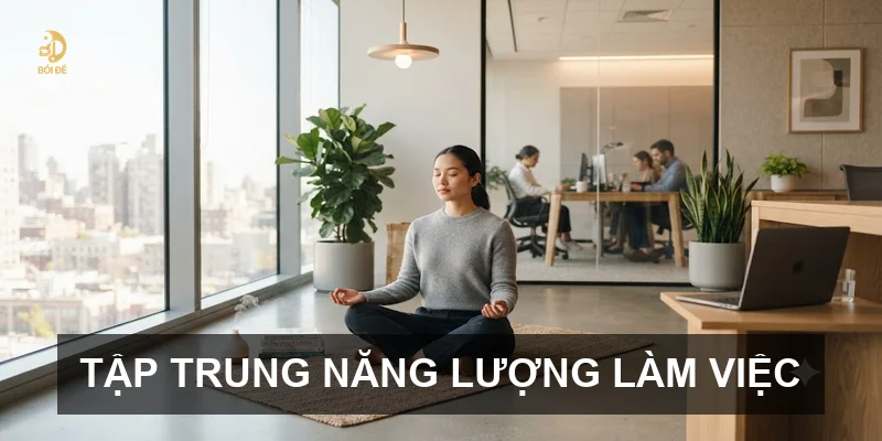 Tập trung năng lượng làm việc