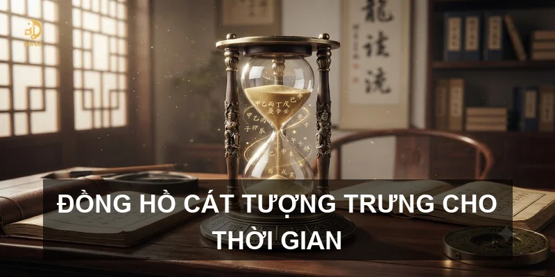 Đồng hồ cát tượng trưng cho thời gian