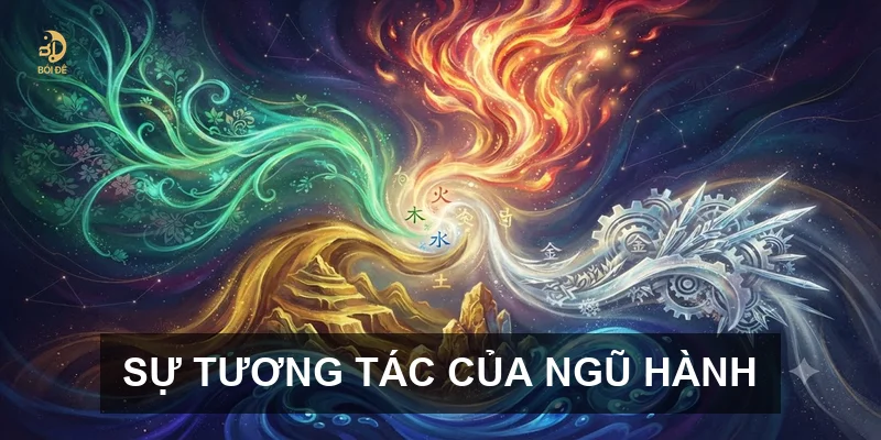 Sự tương tác của ngũ hành