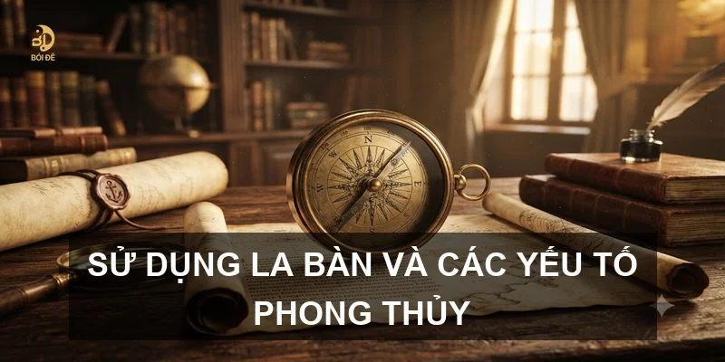 Sử dụng la bàn và các yếu tố phong thủy