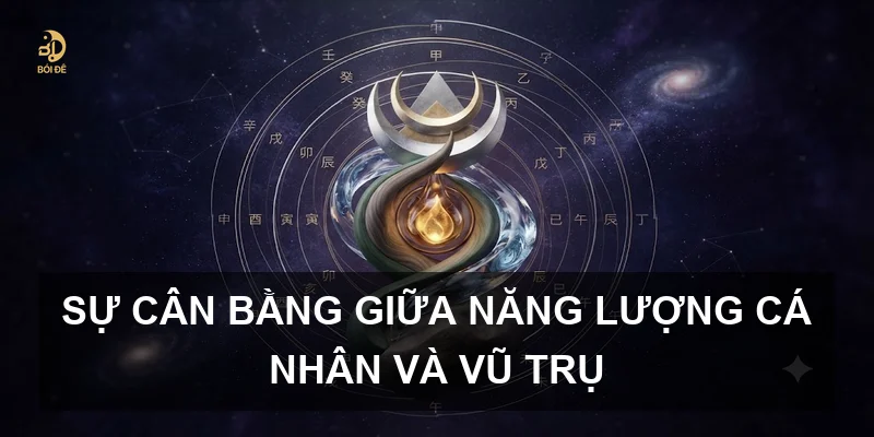 Sự cân bằng giữa năng lượng cá nhân và vũ trụ