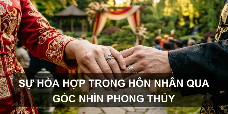 Sự hòa hợp trong hôn nhân qua góc nhìn phong thủy