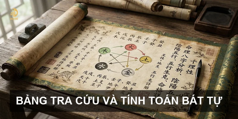 Bảng tra cứu và tính toán Bát tự