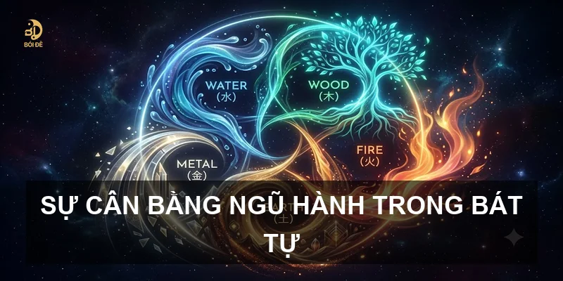 Sự cân bằng ngũ hành trong Bát tự