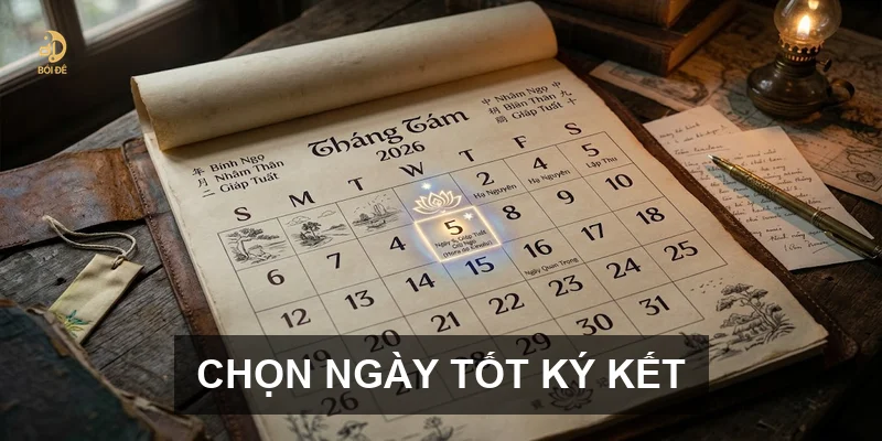 Chọn ngày tốt ký kết