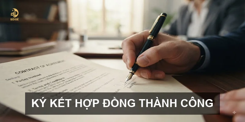 Ký kết hợp đồng thành công