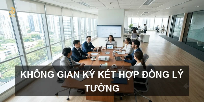 Không gian ký kết hợp đồng lý tưởng