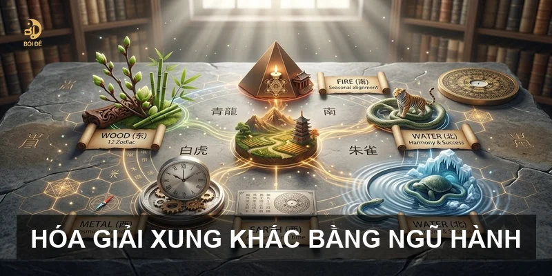 Hóa giải xung khắc bằng ngũ hành