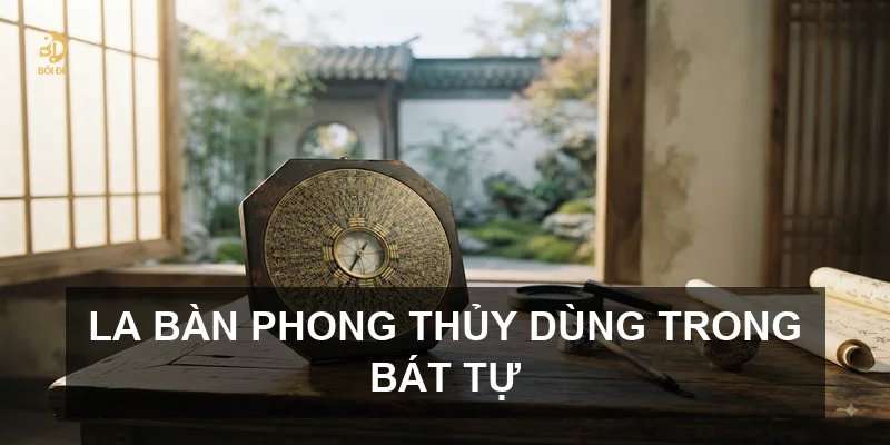 La bàn phong thủy dùng trong Bát tự