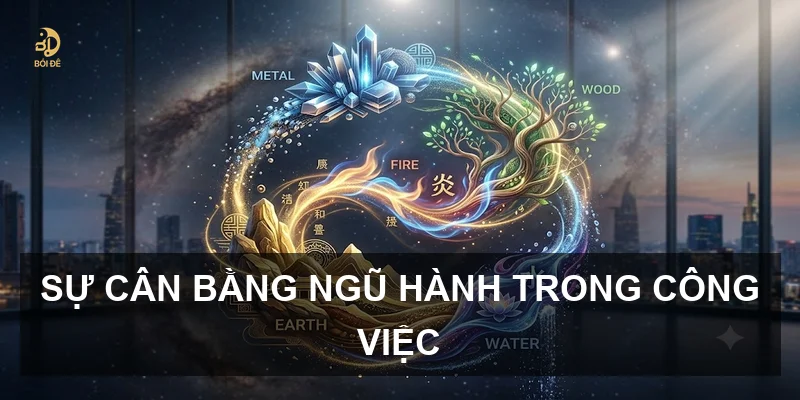 Sự cân bằng ngũ hành trong công việc