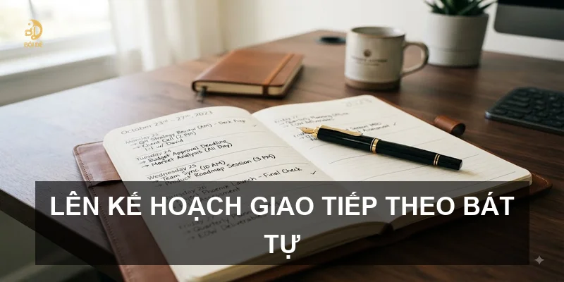 Lên kế hoạch giao tiếp theo Bát tự