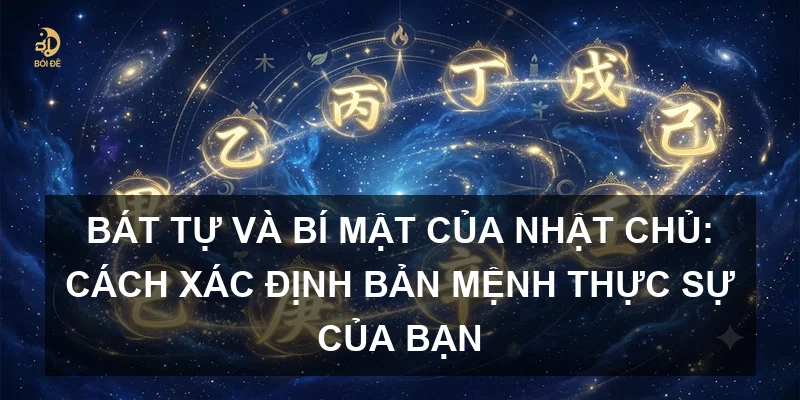Bát tự và bí mật của Nhật chủ: Cách xác định bản mệnh thực sự của bạn