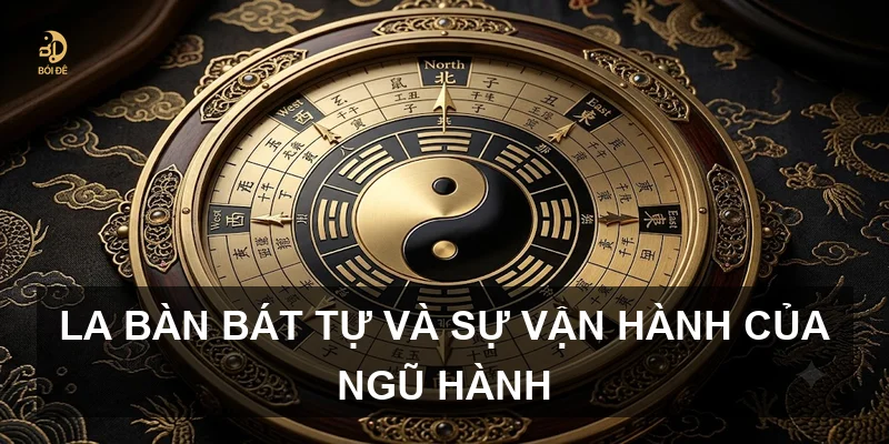 La bàn bát tự và sự vận hành của ngũ hành