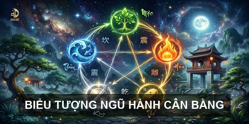 Biểu tượng Ngũ hành cân bằng