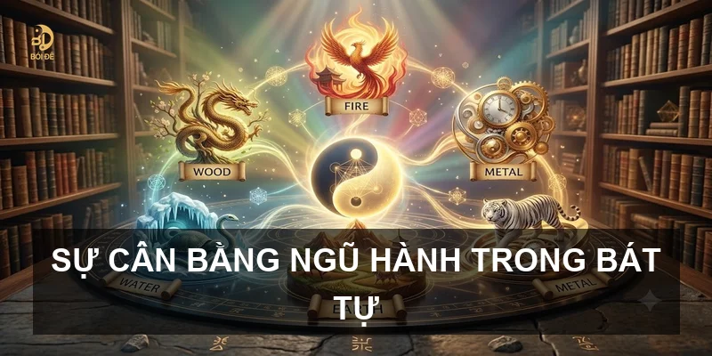 Sự cân bằng ngũ hành trong Bát tự