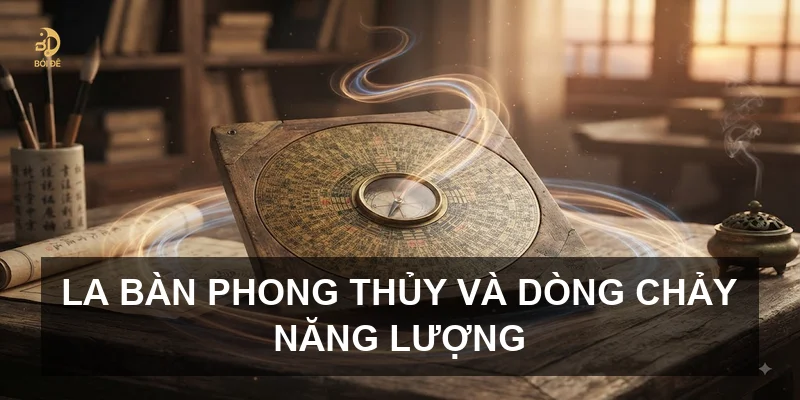 La bàn phong thủy và dòng chảy năng lượng