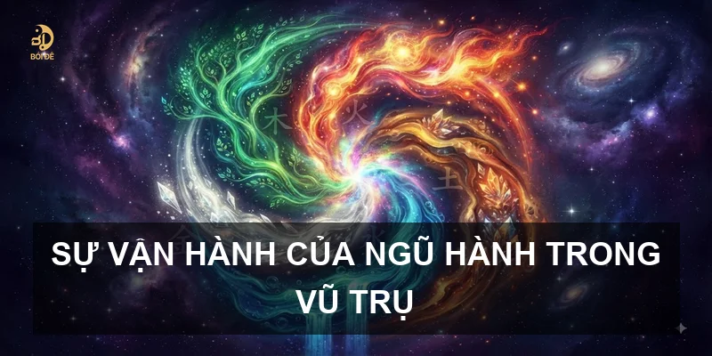 Sự vận hành của ngũ hành trong vũ trụ