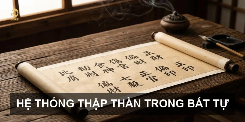 Hệ thống Thập Thần trong Bát tự