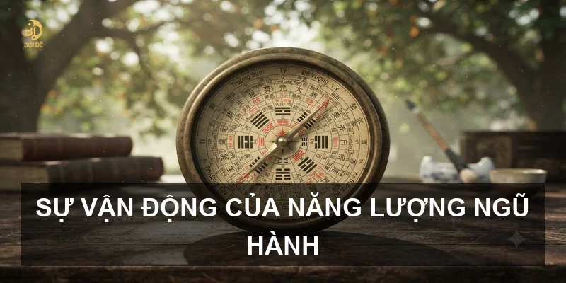 Sự vận động của năng lượng ngũ hành