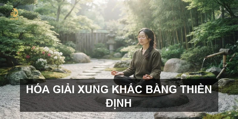Hóa giải xung khắc bằng thiền định