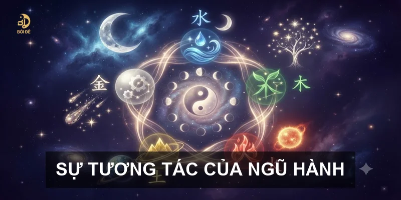 Sự tương tác của ngũ hành