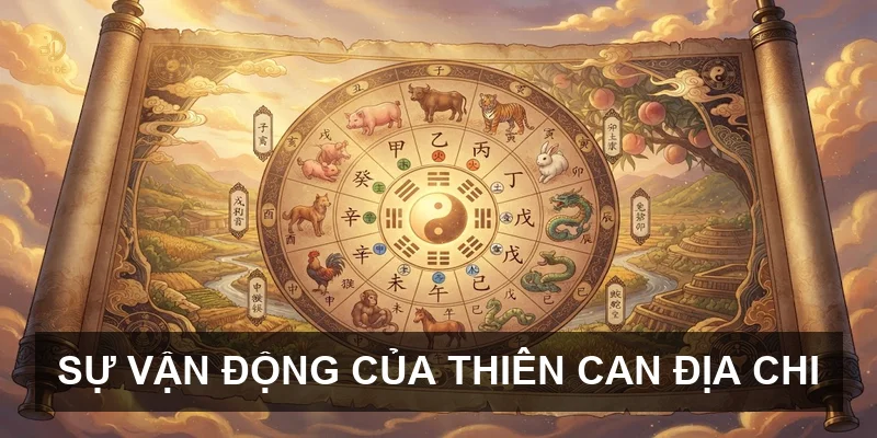Sự vận động của Thiên Can Địa Chi