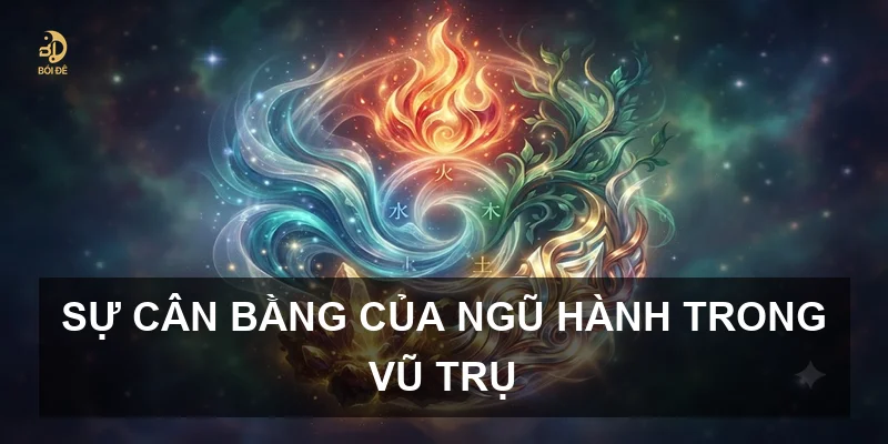 Sự cân bằng của ngũ hành trong vũ trụ