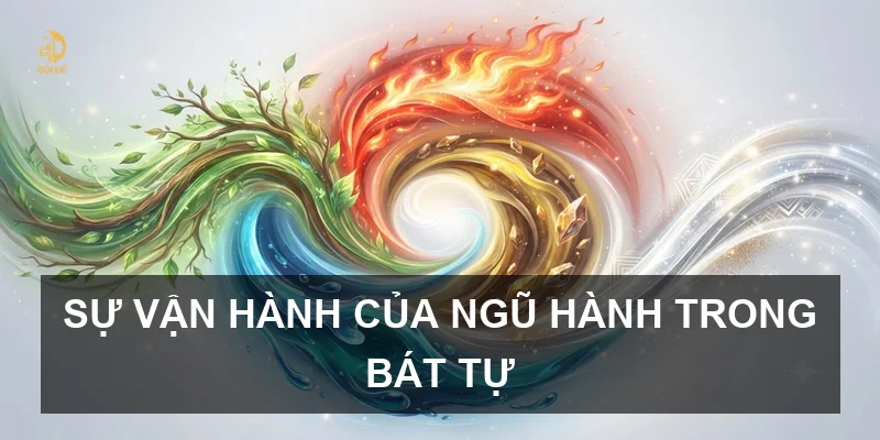Sự vận hành của ngũ hành trong bát tự