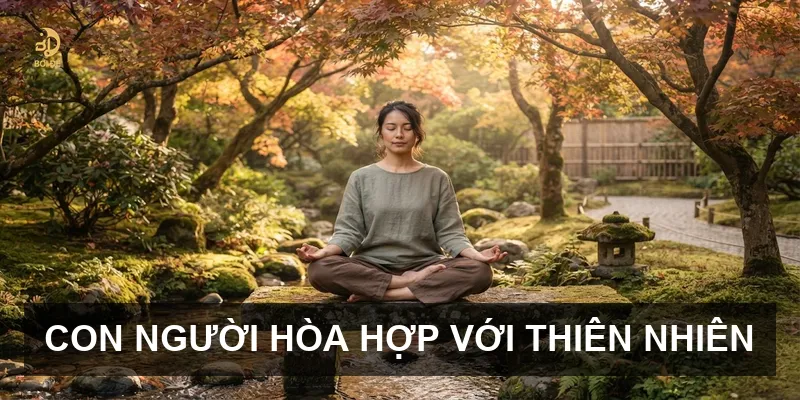 Con người hòa hợp với thiên nhiên