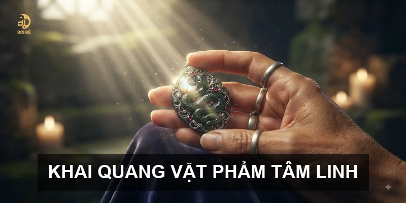 Khai quang vật phẩm tâm linh