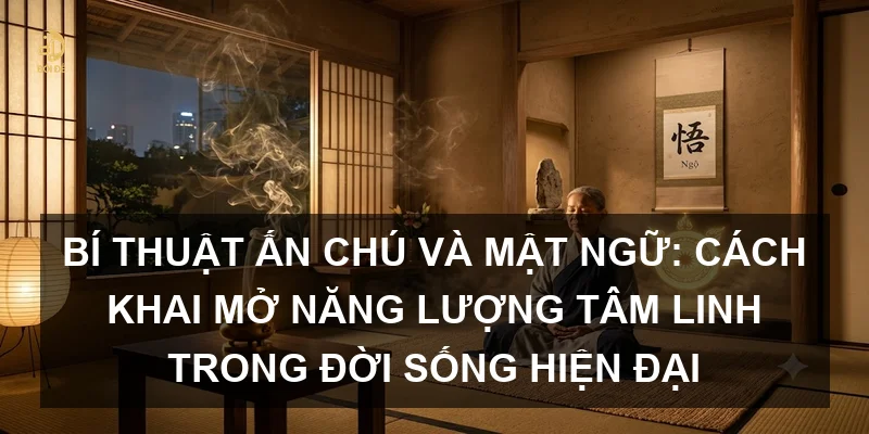 Bí thuật Ấn chú và Mật ngữ: Cách khai mở năng lượng tâm linh trong đời sống hiện đại