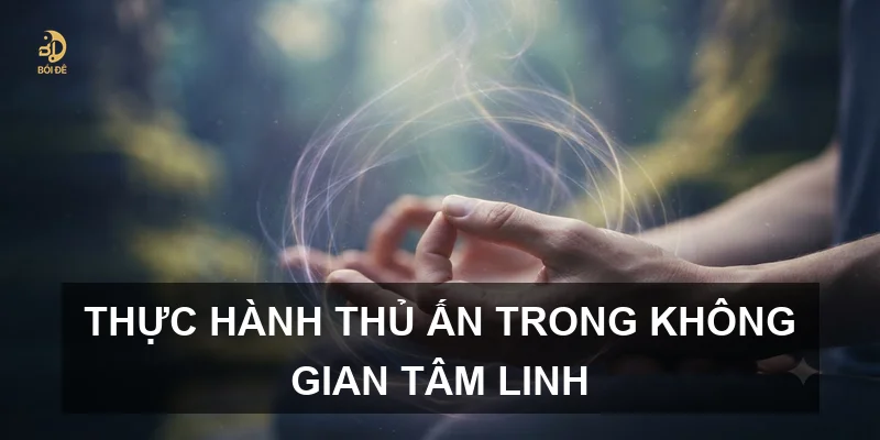 Thực hành thủ ấn trong không gian tâm linh
