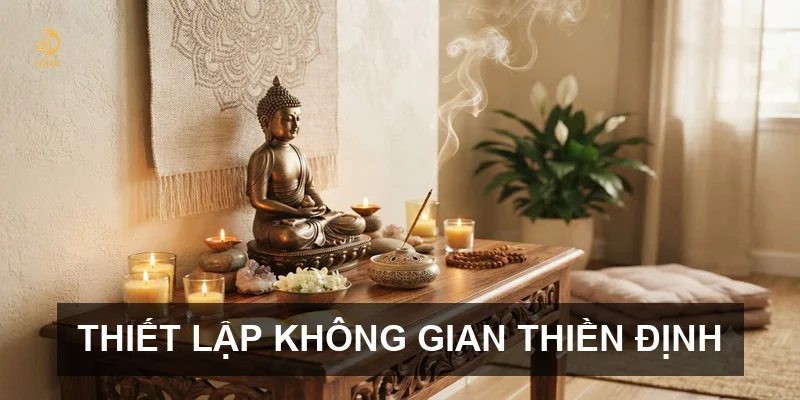 Thiết lập không gian thiền định