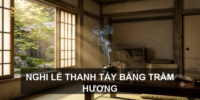 Nghi lễ thanh tẩy bằng trầm hương