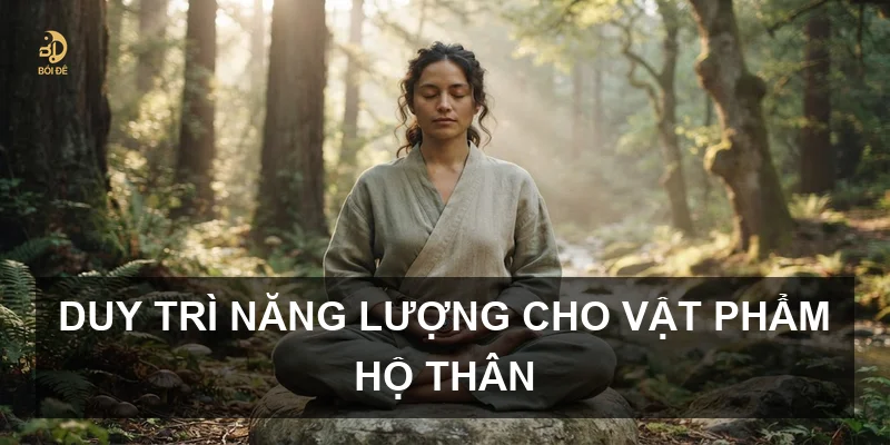 Duy trì năng lượng cho vật phẩm hộ thân