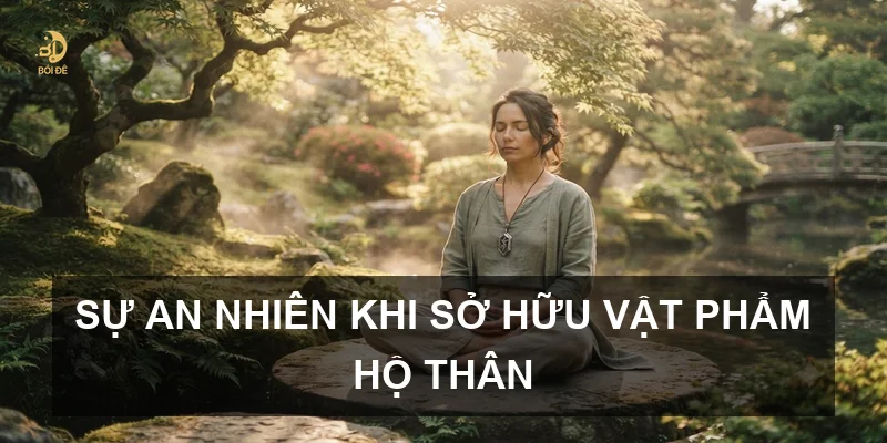 Sự an nhiên khi sở hữu vật phẩm hộ thân