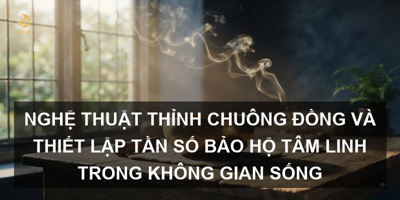 Nghệ thuật thỉnh chuông đồng và thiết lập tần số bảo hộ tâm linh trong không gian sống