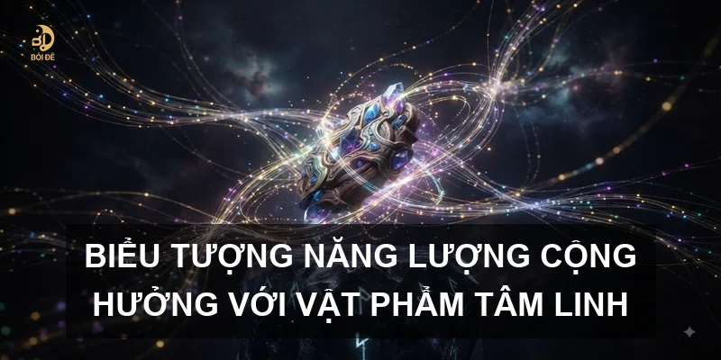 Biểu tượng năng lượng cộng hưởng với vật phẩm tâm linh