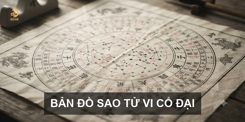 Bản đồ sao Tử Vi cổ đại