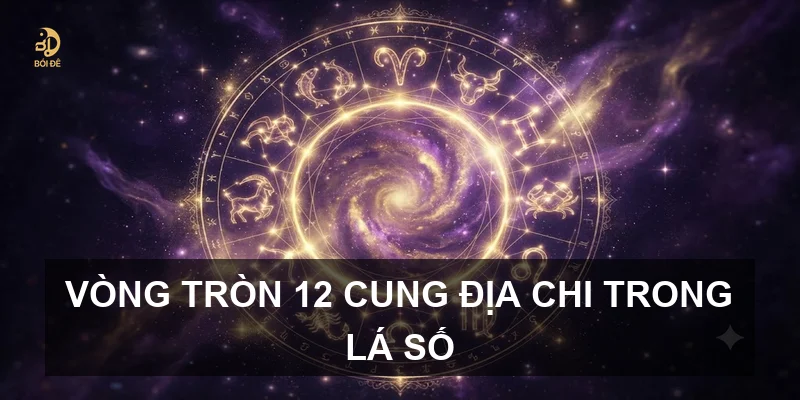 Vòng tròn 12 cung địa chi trong lá số