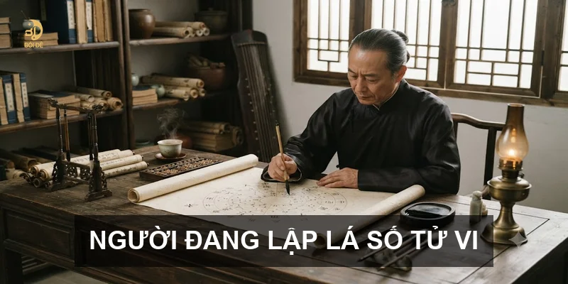 Người đang lập lá số Tử Vi